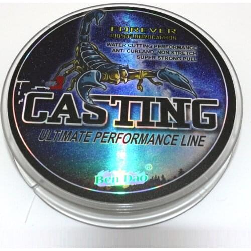 100M fluorocarbon coated FishingLine Super Strong Monofilament Quality Japanese Material fil de peche nylon Carp Fishing