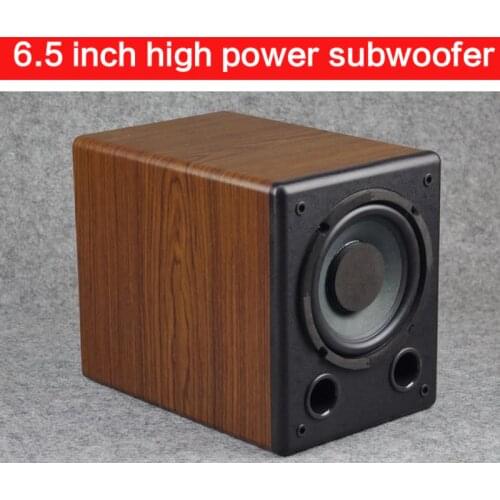 60W 6.5-inch Speaker Low Frequency Subwoofer Passive Fever Subwoofer HiFi Speaker Computer Speaker 35HZ-300HHz 86dB