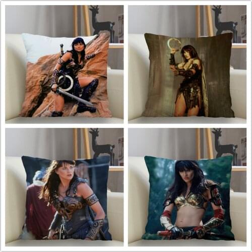 Musife New Custom Xena Warrior Princess Pillowcase Sofa Decorative Cushion Cover Pillowcase Home Decor Drop Shipping Wholesale