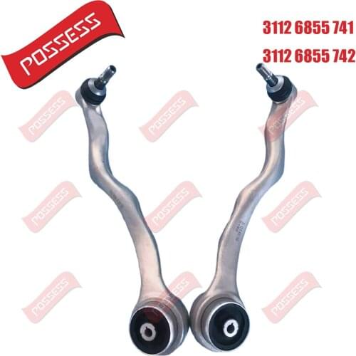 A Pair Front Lower Suspension Control Arm Curve For BMW 1/2/3/4 F20.F23.F22.F34.F30.F31.F32.F33.F36,OE 31126855741/31126855742
