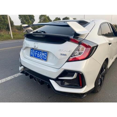 Suitable For 20 Models Refitted and Hatchbox Hondas 10th Generation Civic. the Tr Large Rear Wing