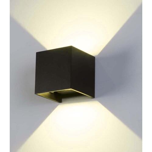 Angle Adjustable LED Wall Lamp Waterproof Indoor Outdoor Aluminum Wall Light LED Garden Porch Light Hotel Corridor Lighting