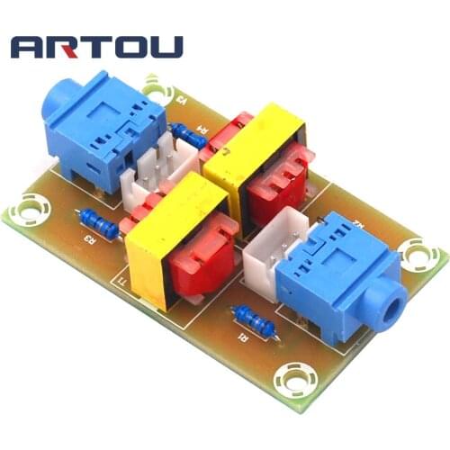 XH-M372 Audio Isolator Vehicle Common Ground Suppression Interference Noise Isolation Module Transformer Coupler