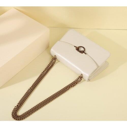 Bag Women 2020 New Trend Single Shoulder Messenger Bag Chain Small Red Fashion Autumn Winter Net Bag with Cover