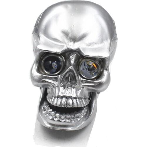 Resin Motorcycle Handmade High/Low Beam LED Headlight Head Light Lamp For Kawasaki Honda Yamaha Suzuki Chopper Bobber