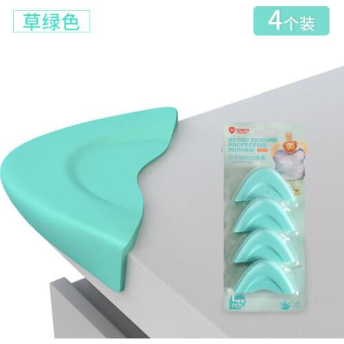 Thick silicone anti-collision corners to protect the home table protector to prevent babies from hitting the head baby safety