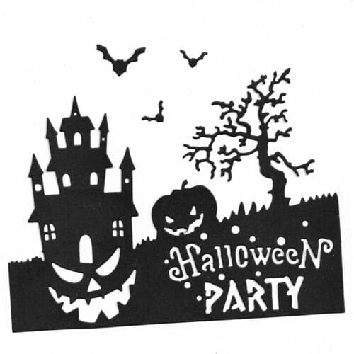 Cutting dies Halloween party crafts paper die-cutting /DIY embossing, Easter and New Year