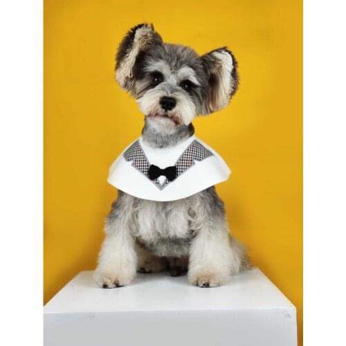 Spring Dog Bandage Puppy Cloak,Adorable Design Dog Bibs Triangualr Bandage,Cute Dog Accessories Chihuahua Schnauzer Bulldog Pug