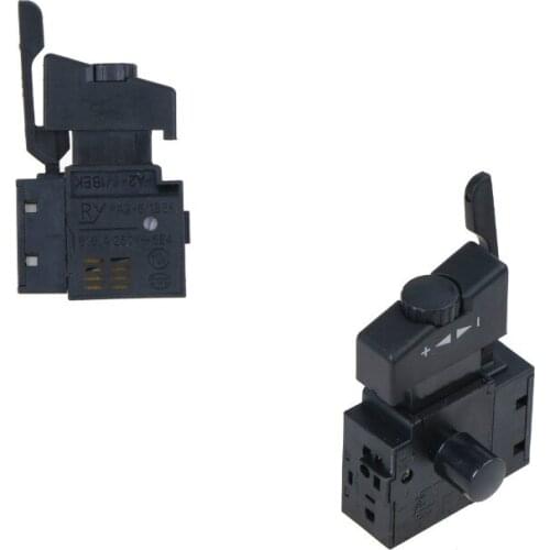 High Quality Electric Drill Dustproof Speed Control Push Button Trigger Switch AC 250V