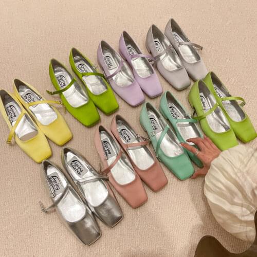 Wzv Women's Ballet Flats With Heels