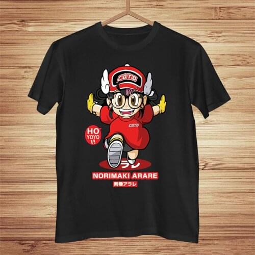 New Summer Arale Print Cute Cartoon T shirt Women Casual White Short Sleeve Tops Fashion T-Shirt Women Graphic T Shirt Clothing