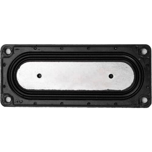 2PCS Audio Bass Diaphragm Square Frame Vibration Film Passive Radiator Speaker Repair Parts DIY Home Theater Speaker Kit