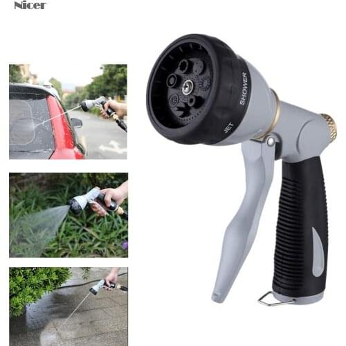 7 In 1 Water Gun Garden High Pressure Power Washer For Car Portable Garden Hose Sprayer Lawn Watering Cleaning Tools Tuinslang