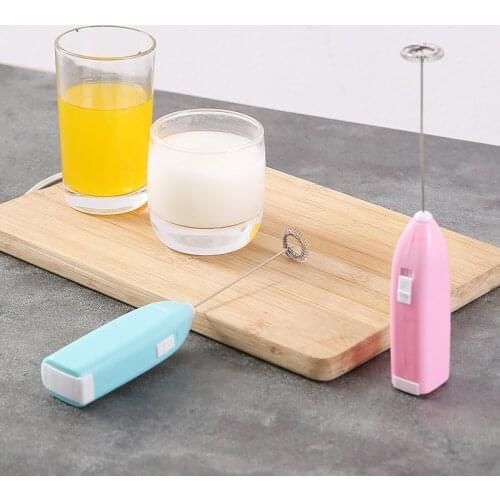 Electric Milk Frother Egg Beater Kitchen Drink Foamer Whisk Mixer Stirrer Coffee Cappuccino Creamer Whisk Frothy Blend Whisker