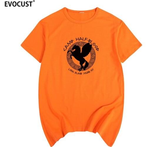 Percy Jackson camp half blood Long Island Sound new York T-shirt Cotton Men T shirt New TEE TSHIRT Womens