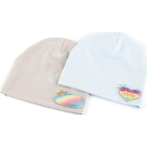 Geebro Lovely Newborn Baby Cute Cotton Hats infant Soft Warm Heart Beanie Skullies Cap Boys Girls Photography Hat Kids Accessory