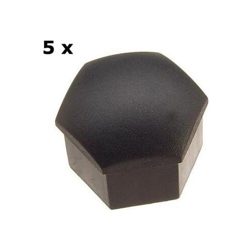 Black Color Wheel Lug Bolt Cap 321601173A (Set of 5PCS) For Audi and VW