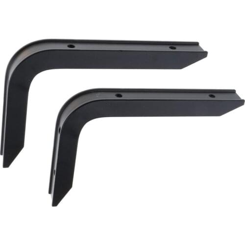 Shelf Brackets L-Bracket Supports for Hanging DIY Shelves Aluminum Alloy Heavy Duty