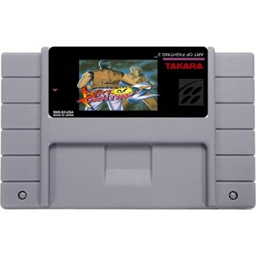 Hot Selling 16bit 46pin Super Game Card - Art Of fighting 2