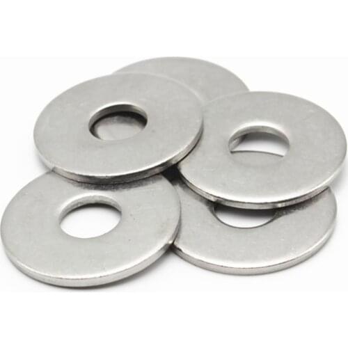 M3/M4/M5/M6/M8-M20 Large Flat Washer 304 Stainless Steel Big Metal Gasket Meson Plain Washers