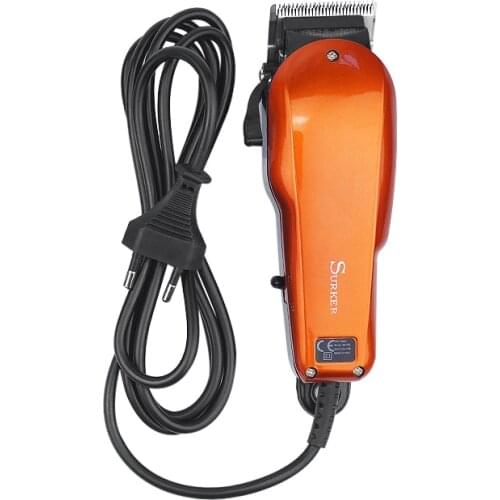 Professional Hair Clipper Cordless Hair Cutter Barber R Type Obtuse Angle Rechargeable Cordless Strong Power Beard Trimmer F35