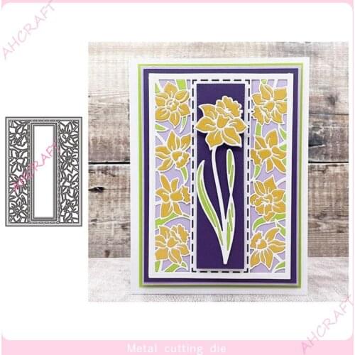 Morning Glory Flower Frame Metal Cutting Dies for DIY Scrapbooking Photo Album Decorative Embossing Paper Card Crafts Die 2021