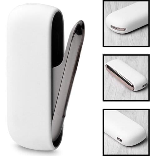 For Iqos 3.0 Soft Silicone Cover Case Cigarette Accessories Carrying Protective Solid Color Case For Iqos 3