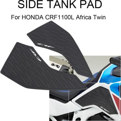 NEW Motorcycle Non-Slip Side Fuel Tank Stickers Waterproof Pad Rubber Sticker For Honda CRF1100L Africa Twin Adventure Sport