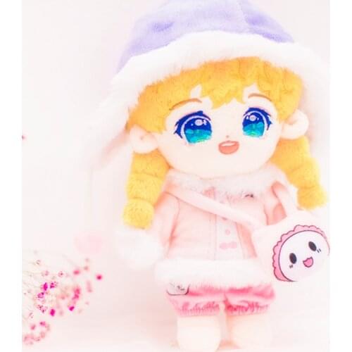 Limit kpop star 20cm plush doll toy dress up clothes clothing stuffed pillow MDZS creative cute Cosplay cos Gift lovely C