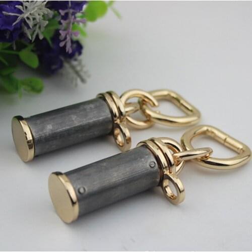 2PCS Luggage Belt Accessory Buckle Key Chain Hook DIY Metal Hardware Craft Shoulder Bag Strap Decoration Supplies