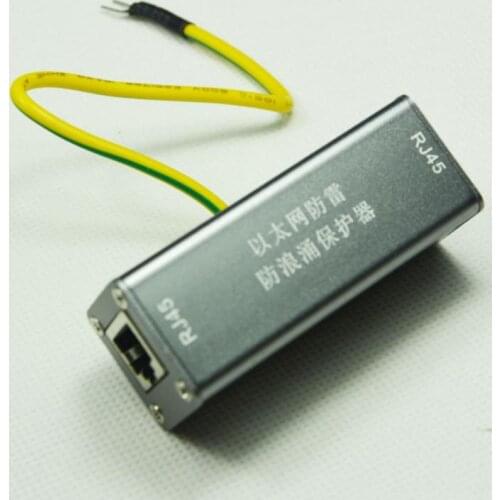 Network RJ45 Surge Protector Protection device Lightning Arrester SPD for 100M Ethernet Network