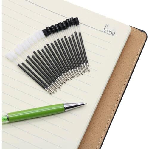 10 Pcs / Crystal Handle Refill Length 70mm Blue Black Office And School Supplies Pens Pencils And Writing Tools Pencil Refills