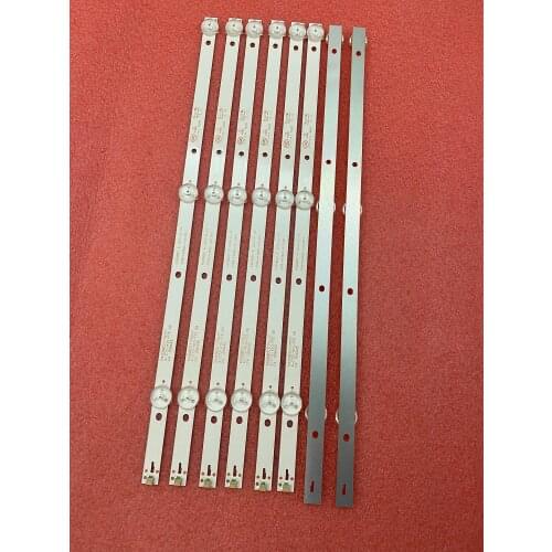 40 PCS/lot LED backlight strip for 43DL4012N L43E6800 43HFF5952 43L1600C 43BDL4012N K430WDC1 A1 A3 4708-K43WDC-A1113N11 A3113N11