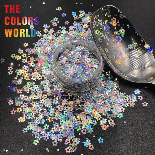 TCT-338 Hollow Flower Daisy 4MM Nail Glitter Art Henna Tattoo Makeup Tumblers Craft Accessoires Party Supplie