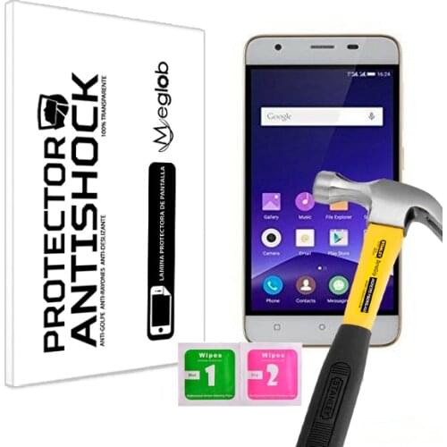 Protector de Pantalla Anti-Shock Anti-Golpe Anti-arañazos Compatible con Mobistel Cynus F9