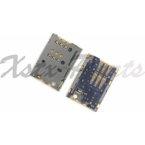 1x SIM Card Reader Connector Slot Tray Holder Socket Repair Parts For Lenovo A1000-T A1020-T A3300