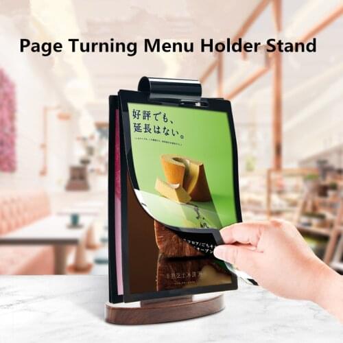 A4 Acrylic Sign Holder 8.5 x 11 Inches T Shaped Double-Sided Table Top Menu Price Listing Card Display Menu Stand Ad Frame