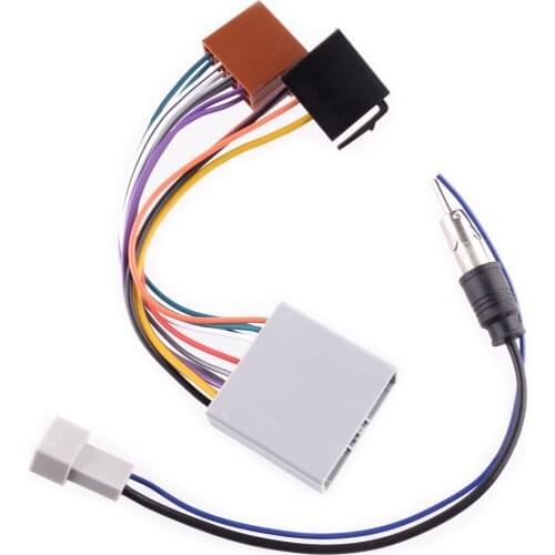 Car Radio Stereo Dash Wiring Harness Antenna Replacement Fit for Honda Civic 2006 2007 2008 2009 2010 2011