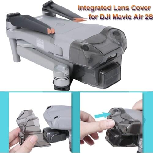 Lens Hood for DJI Mavic Air 2S All-inclusive Integrated Lens Cover Sunshade Protection Cap Anti-Glare Shield for DJI Mavic Air 2