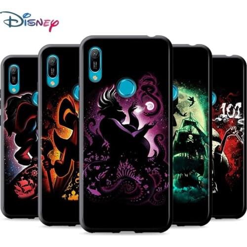Black Soft Villain Disney Princess For Huawei P Smart 2021 2020 Z S Mate 40 RS 30 20 20X 10 Pro Plus Lite 2019 Phone Case