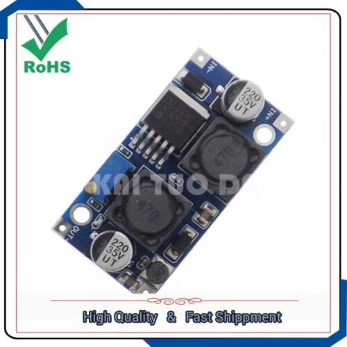 DC-DC step-up and step-down converter module input wide voltage adaptation automatic adjust dc power supply buck and Booster