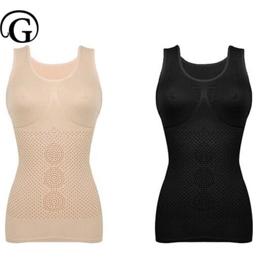 Lift Bra Corset Slimming Waist Trainer Women Spandex Posture Corrector Infared Belly Trimmer Tops Body Shaper