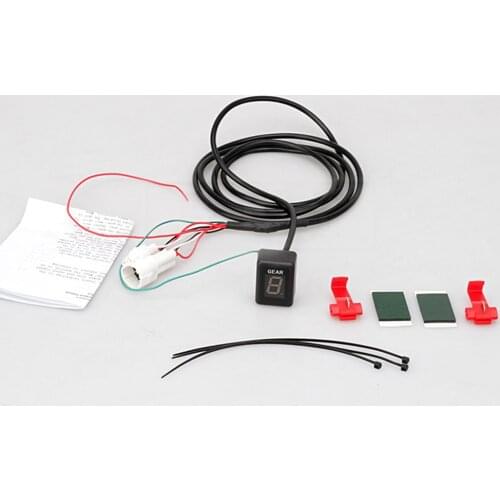 Motorcycle LCD Electronics 6 Speed 1-6 Level Gear Indicator Digital Gear Meter For Yamaha FZ1 FZ8 FZH150 FZN150 MT01 MT03 FZS600