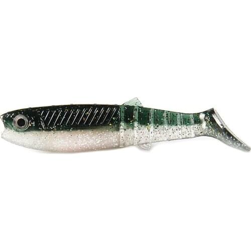 Cannibal Soft Lures for Pike Bass Worm Baits 3 Sizes Silicone Bait Saltwater Fishing Tackle