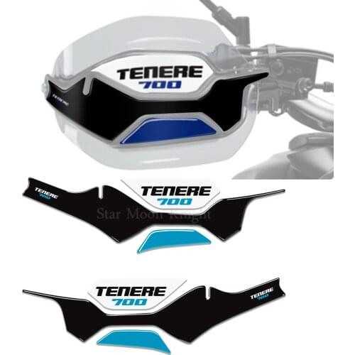 For Yamaha TENERE 700 T700 XTZ 690 XT 700 Z 2019 - 2020 sticker Motorcycle Original Handguard Hand guard Extended 3D Stickers