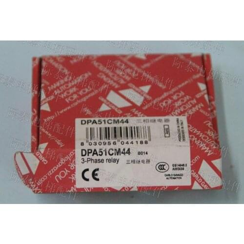 New and original 3 Phase monitoring relay. Code.DPA51CM44, 230-480VAC / 50-60Hz
