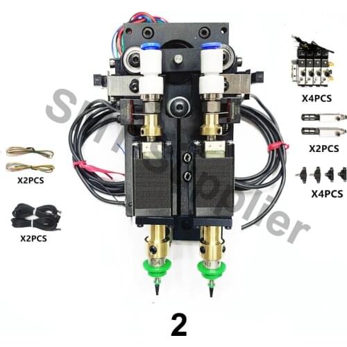 Update BT2030 SMT DIY Steppor Motor Rotary Joint mountor connector Nema8 hollow shaft stepper for pick place Double head