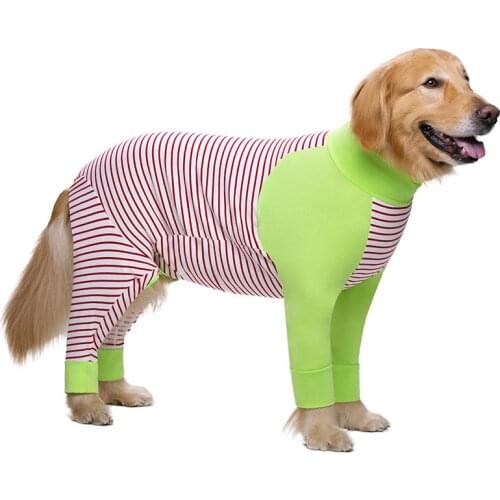 Big dog clothes A bottoming shirt that can be worn in all seasons, a four-legged suit suitable for big dogs. Stretch dog clothes