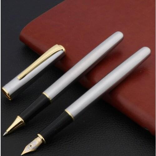 1pc stainless steel 3 election 1 Ceramic Golden metal Fountain Pen