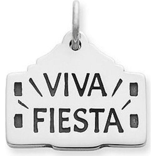Show pride for the splendor "Viva Fiesta" San Antonio Charm